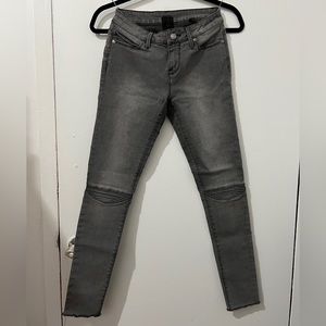 Urban outfitters grey moto jeans.